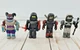 4 ROBLOX ACTION FIGURES LOT & WEAPONS Jazwares VINTAGE