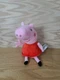 Peppa Pig 2021 Hasbro/Just Play 6" Plush Red Dress Clean