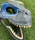 Mattel Jurassic World 2023 VELOCIRAPTOR BLUE Dinosaur Dino Mask Costume HTF