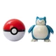 Snorlax About Pokemon Anime Figure Figure Pokeball Action Deformation Toy Model
