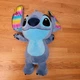 Disney Stitch 27" Jumbo Plush Just Play Stuffed Animal Rainbow Ears