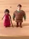 Disney Wish Mattel The Teens Mini Figure Simon and Dahlia poseable Figures