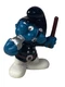 Smurfs Policeman Smurf 20123 Police Figurine Vintage 1981 PVC Toy Schleich Peyo