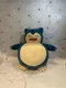POKEMON SNOOZE ACTION 12" SNORLAX PLUSH TALKING RUMBLING STUFFED ANIMAL