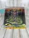 Jada Jeep Wrangler and Ford Explorer Jurassic Park Theme Park Entrance Diorama