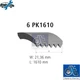 VRIBBED BELT 7.54806 FOR AUDI AVF/AVB/BKE/BRB 1.9L BLB/BRE/BNA/BRF/BPW 2.0L 6cyl