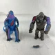 Godzilla vs King Kong Playmates Skull Crawler Battle Damage Figure Set Godzilla