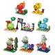 JHESAO Plants and Zombies Toys Zombies Assembly PVZ Action Figures PVZ Assemb...