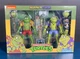 2021 NECA Teenage Mutant Ninja Turtles RASPUTIN & GENGHIS Action Figure 2-Pack