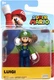 NEW Jakks World of Nintendo Super Mario 2.5" Standing LUIGI Mini-Figure 40130