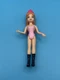 Mattel 2009 Disney Princess MagiClip Polly Pocket Doll Only Pink Crown