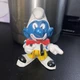 20033 Clown Smurf 2&rdquo; Vintage Smurf Figurine Schleich Hong Kong
