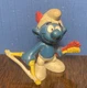 VINTAGE Smurfs Archer Smurf Archery Bow & Arrow 20102 PVC Figure, Schleich 1978