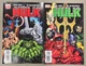 Hulk #12 Variant set Loeb McGuinness Red Hulk 2008 Marvel *