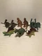 Lot of 9 Boley TM04  Dinosaur Rubber Figures Lot B