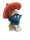 ✨ Vintage Smurf figure 20118 Mushroom Umbrella PVC  Figurine Peyo Schleich 1979