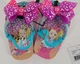 Nickelodeon Jojo Siwa Size 5-6 Girls pink Flip Flop w/strap Sandal shoes bow NEW