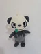 Wicked Cool Toys Pokemon Pancham Plush Gray White Stuffed Animal Panda 8" WCT