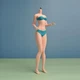 TBLeague PLSB2021-S44A 1/6 Light Skin Small Chest Size 12 "Body Action Figure