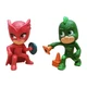 PJ Masks Collectible 2 Figures Power Up Poses Owlette Gekko Cake-Topper 