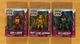 Playmates TMNT X Godzilla Full Set-Leo/Godzilla, Mikey/King Ghidorah, Raph/Rodan