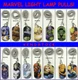 MARVEL SUPER HERO METAL DOG TAG LIGHT FAN LAMP PULLS QUICK CONNECTOR SPIDERMAN 