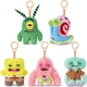 FULL SET Fuggler x Spongebob Patrick Gary Squidward Plankton 5" Plush Keychain