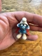 Vintage Peyo Schleich - Spy Smurf with Red Cape & White Underside 1966 - 20008