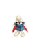 Smurfs 20008 Spy Smurf Cape Mask Vintage Figure Schleich Peyo PVC Toy Figurine