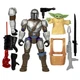 Star Wars MixMashers Deluxe Mandalorian Figure with Grogu to M...