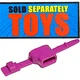 Vtg TMNT April LEG GUN HOLSTER original 1992 Playmates pink weapon accessory