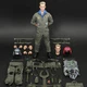 DID Top Gun Pilot 12in Action Figure Male Doll Model 2 Heads Version MA80182