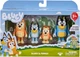 Bluey Family Figure Pack of 4, Robust Poseable Character Toys with Bingo,... 