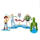 NIB Disney Pixar Stoy Story 4 Figurines, Bo Peep, Forky, Rex, Woody, Buzz 