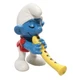 Schleich&reg; The Smurfs - The Smurf with His Flute Figure (20048)