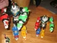 3PC VOLTRON LEGENDARY DEFENDER PLAYMATES LIONS 16&rdquo; FIGURE TRANSFORMER & 2 OTHERS