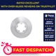 2x Brake Discs Pair Vented fits FORD TRANSIT TDCi 2.2D Front 06 to 13 300mm Set