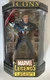 MARVEL LEGENDS ICONS 12" UNMASKED CAPTAIN AMERICA ACTION FIGURE TOYBIZ NEW