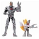 DC x Sonic Tails & Cyborg Action Figure Multipack, Officially Licensed by Jakks