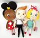 ADA TWIST SCIENTIST  NetFlix ROSIE, IGGY 12 inch Plush Dolls Lot/Set NWT VHTF