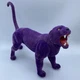 Masters Of The Universe Origins Purple Panthor Flocked Fur Figurine