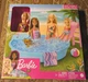 Brand New Barbie - Barbie's Pool Play Set with Doll, Slide, Drink & Beach Towel