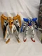 Lot of 2 Gundam 1/100 Figures: GN-007 Arios and Gundam Exia Bandai