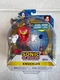 BNIB SONIC THE HEDGEHOG KNUCKLES W/ CHECKPOINT JAKKS FIGURE 4" 30TH ANNIVERSARY