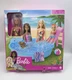 Barbie Pool Slide And Accessories & One Doll  *READ  2019