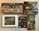 TMNT NECA Cartoon Accessory Set & Turtles In Disguise 4 Pack + Animation Cel