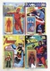 Lot of 4 Marvel Legends Retro - Magneto, Human Torch, Cpt. America, Danvers 3.75