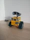 Disney Wall-E Plastic Figure Toy 4in Yellow Articulated