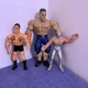 WWE Mattel John Cena Action Figure GMN96 & Vintage Style Wrestler Lot of 3