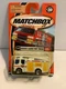 Matchbox 2000 Mattel Wheels Flame Eaters #30/75 Dennis Sabre Fire Truck White